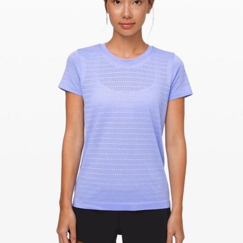 Lululemon purple breeze shirt